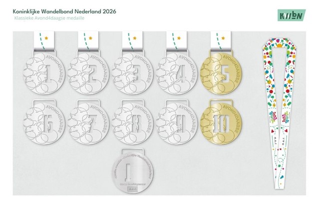 Klassieke A4D Medaille